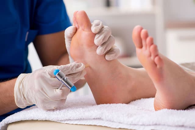 Contactar con la clínica Podología Narón